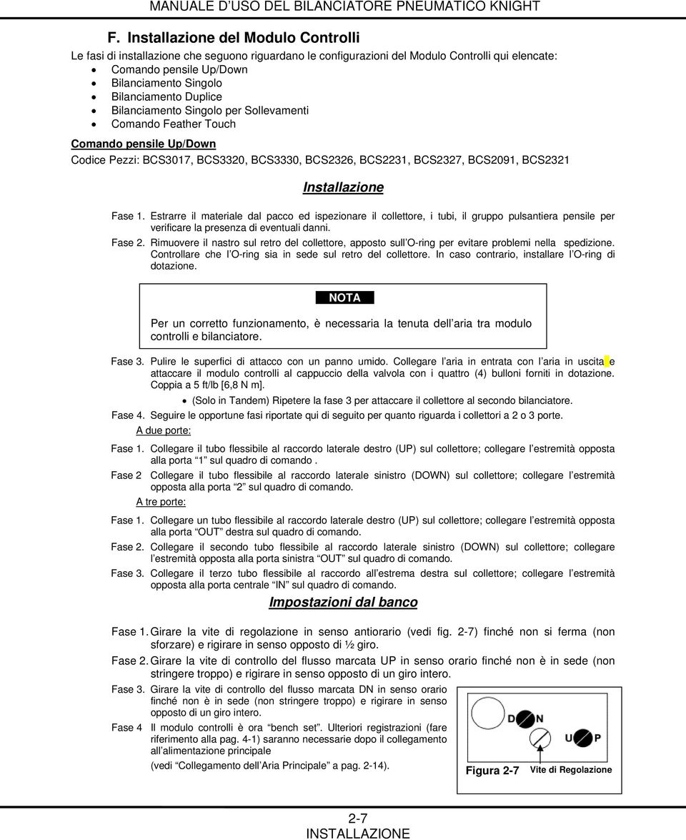 Estrarre il materiale dal pacco ed ispezionare il collettore, i tubi, il gruppo pulsantiera pensile per verificare la presenza di eventuali danni. Fase 2.