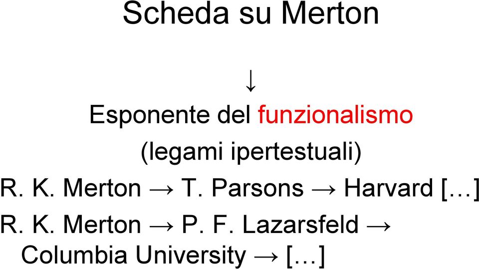 K. Merton T. Parsons Harvard [ ] R. K.