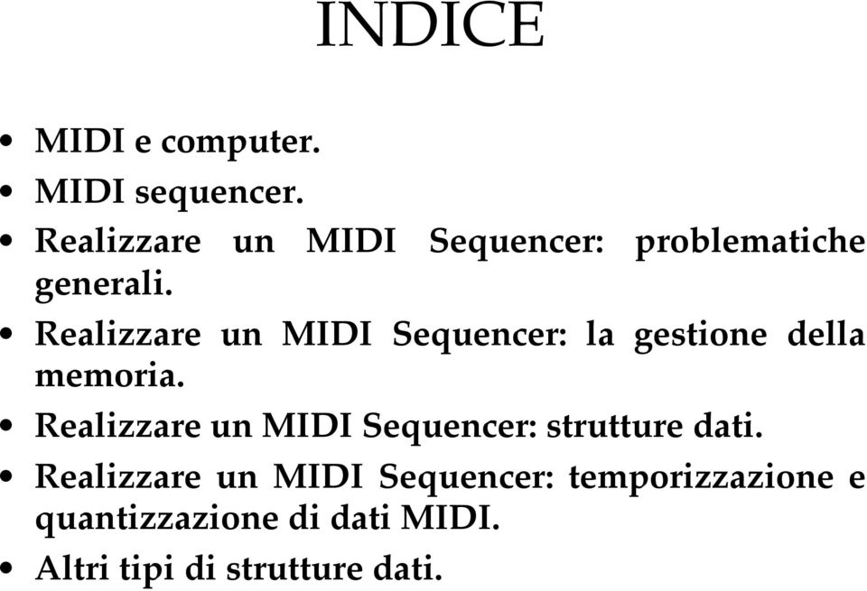 Realizzare un MIDI Sequencer: la gestione della memoria.