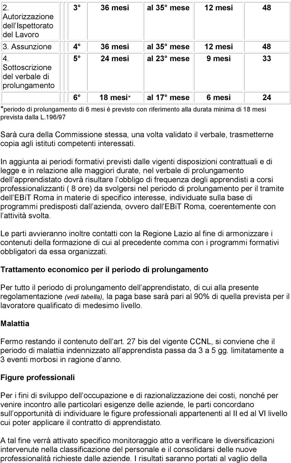 prevista dalla L.196/97 Sarà cura della Commissione stessa, una volta validato il verbale, trasmetterne copia agli istituti competenti interessati.