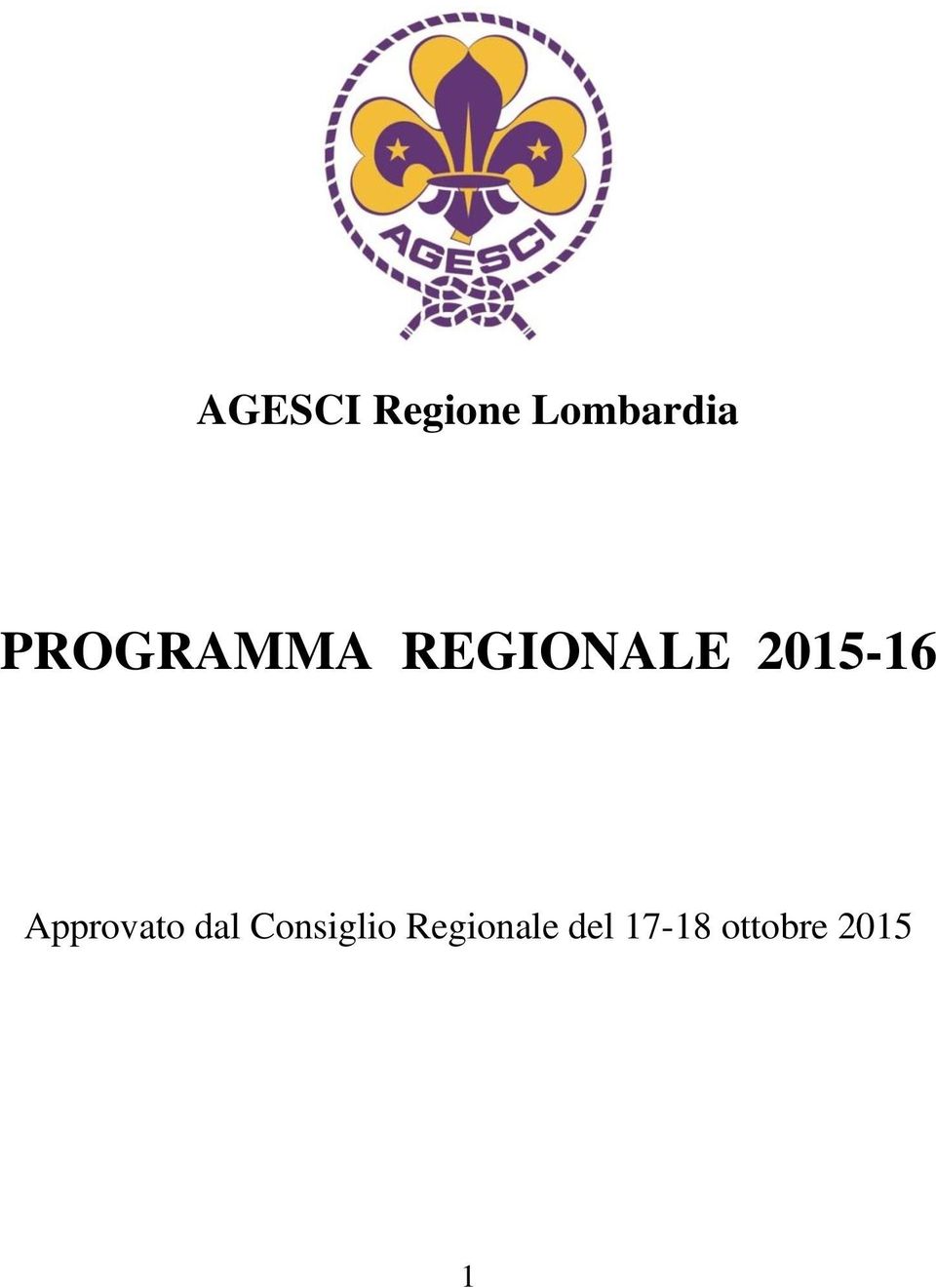 REGIONALE 2015-16
