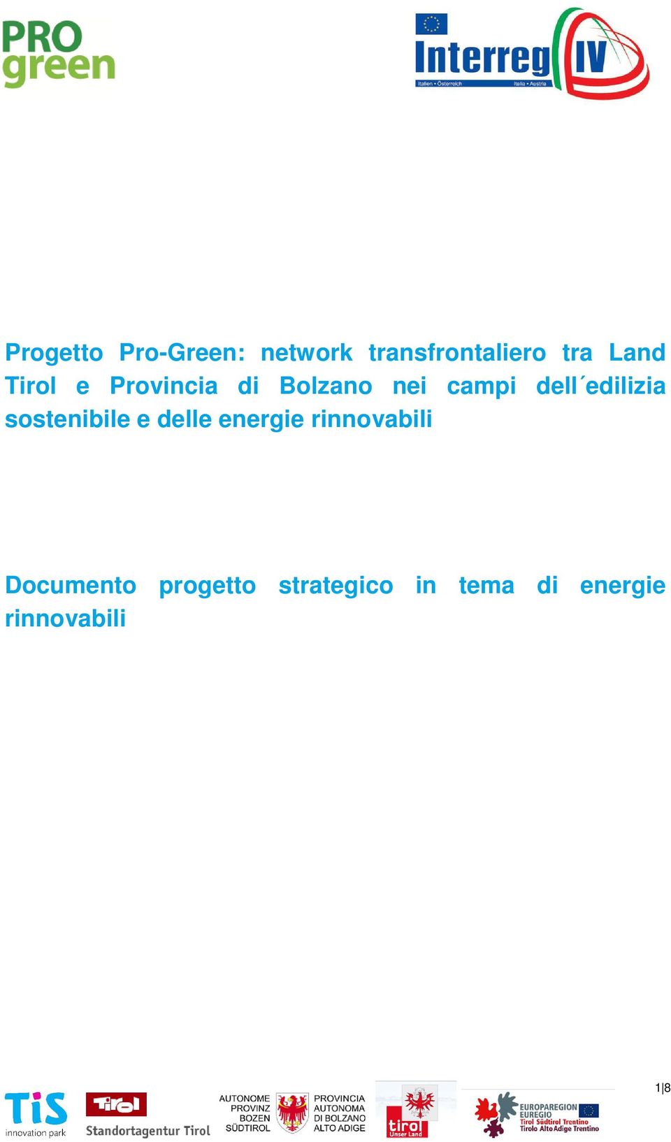 edilizia sostenibile e delle energie rinnovabili