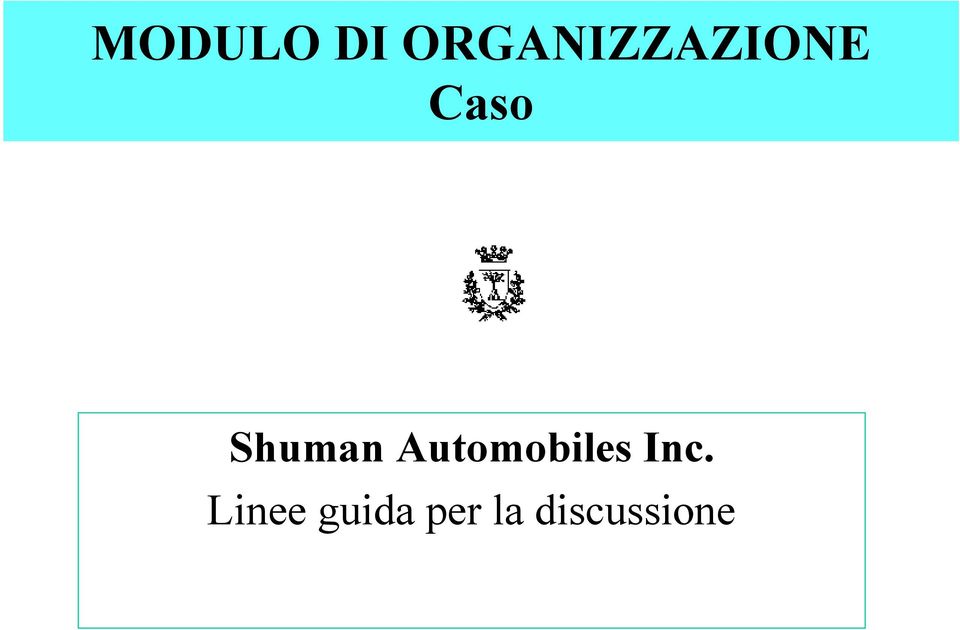 Shuman Automobiles