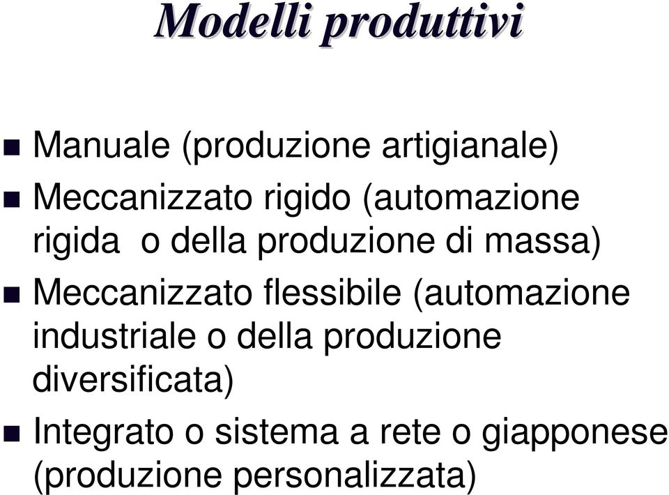 Meccanizzato flessibile (automazione industriale o della produzione