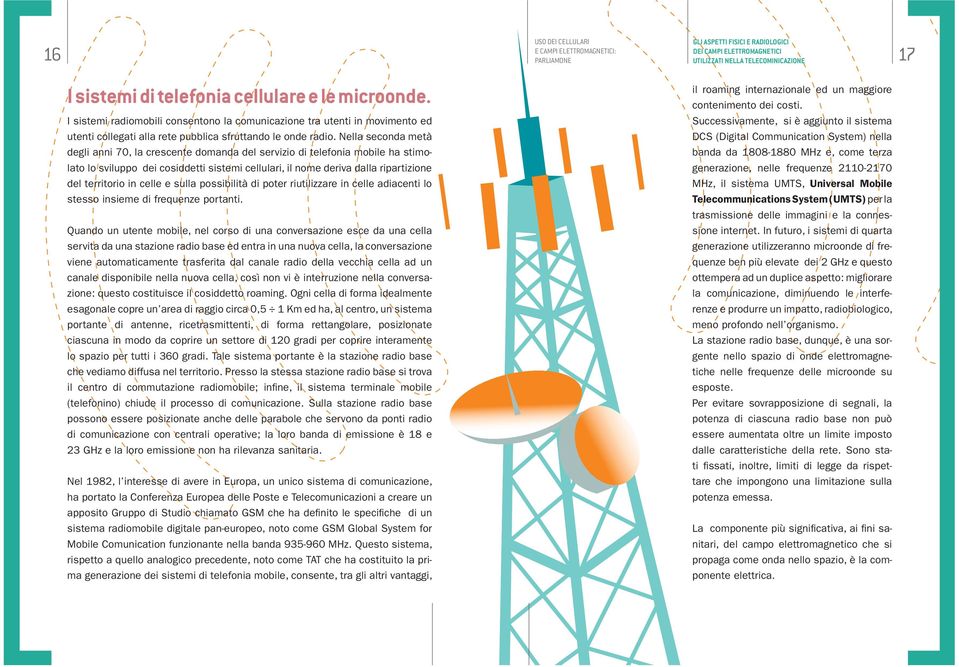 Nella seconda metà degli anni 70, la crescente domanda del servizio di telefonia mobile ha stimolato lo sviluppo dei cosiddetti sistemi cellulari, il nome deriva dalla ripartizione del territorio in