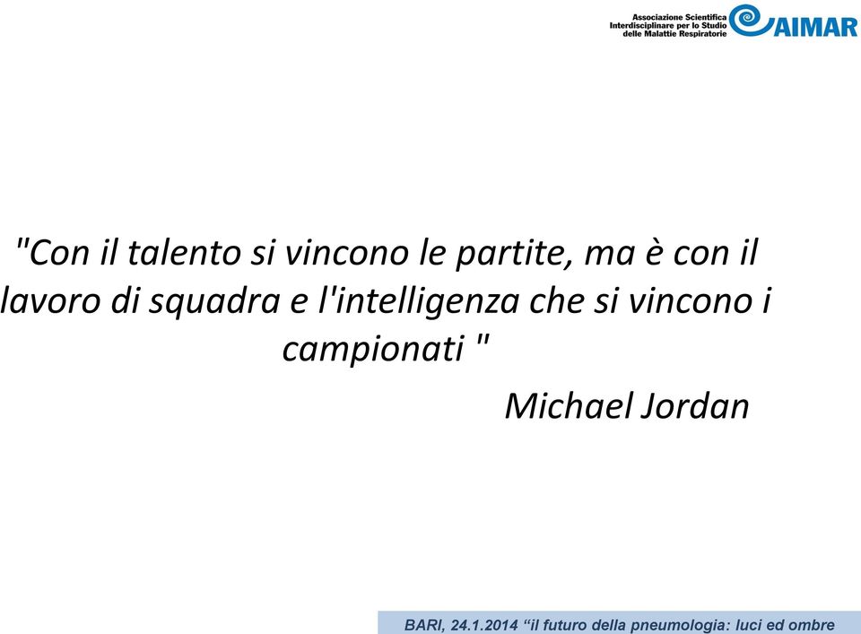 squadra e l'intelligenza che si