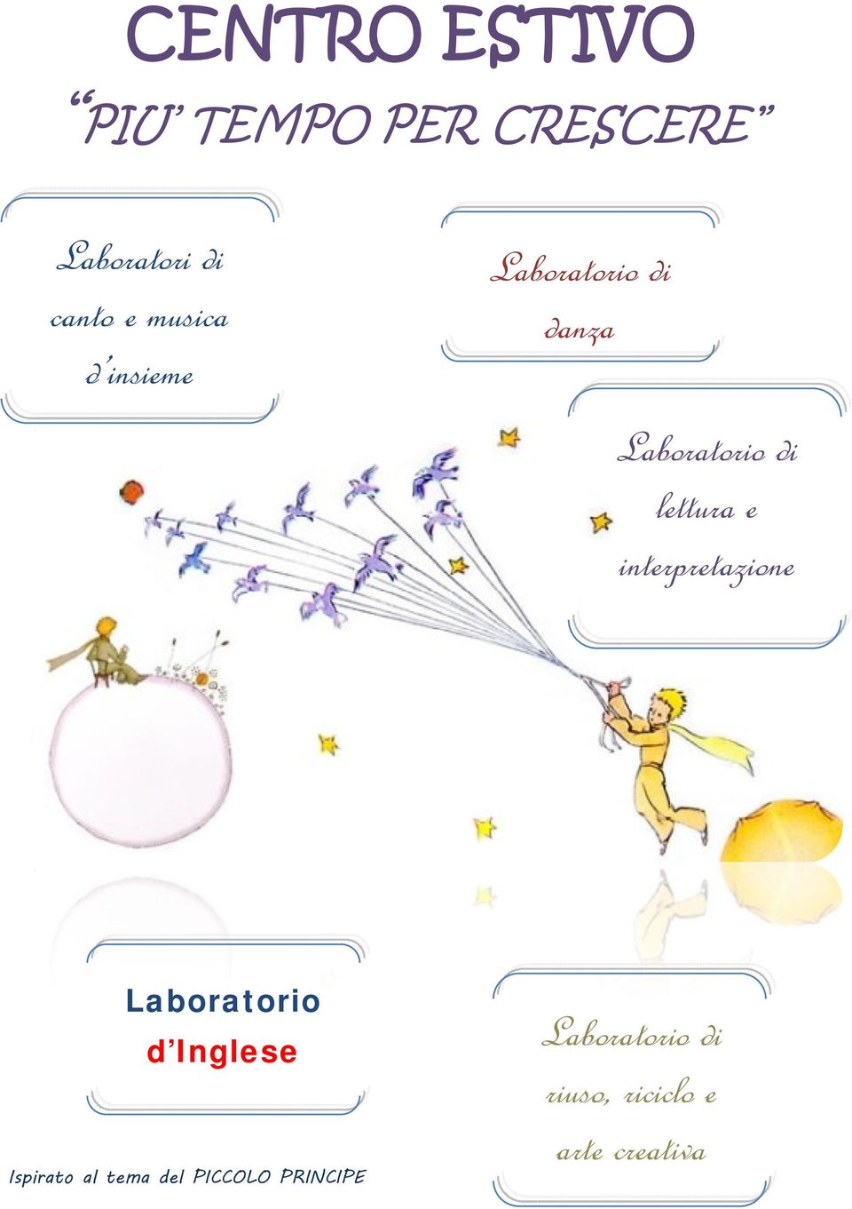 e Laboratorio d e Ispirato al tema