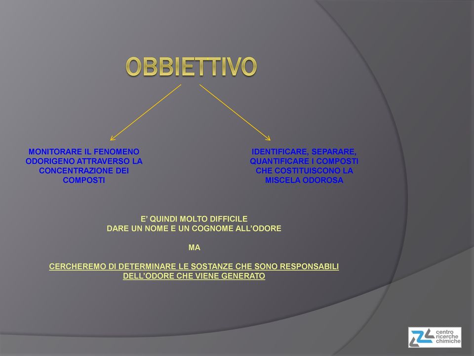 ODOROSA E QUINDI MOLTO DIFFICILE DARE UN NOME E UN COGNOME ALL ODORE MA