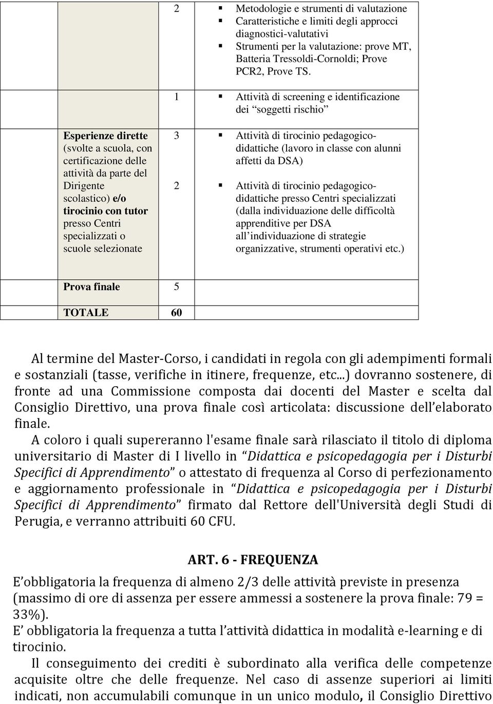 Centri specializzati o scuole selezionate 3 2 Attività di tirocinio pedagogicodidattiche (lavoro in classe con alunni affetti da DSA) Attività di tirocinio pedagogicodidattiche presso Centri