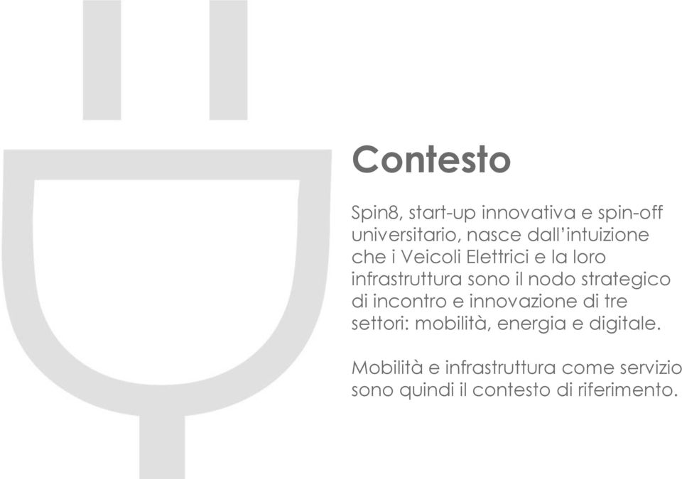 strategico di incontro e innovazione di tre settori: mobilità, energia e