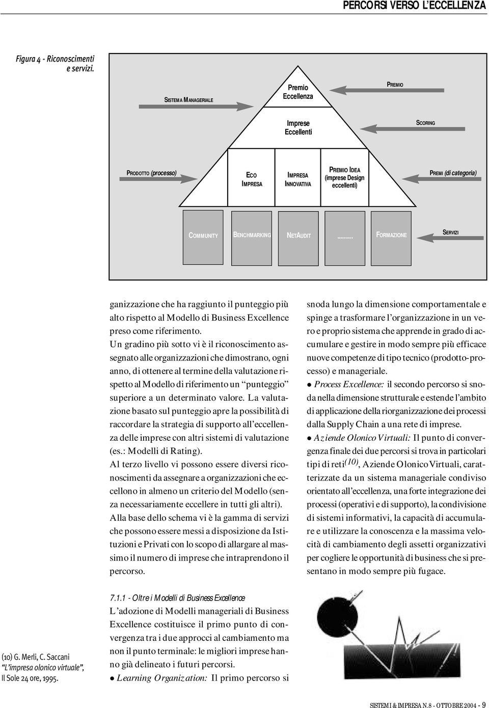 BENCHMARKING NETAUDIT... FORMAZIONE SERVIZI ganizzazione che ha raggiunto il punteggio più alto rispetto al Modello di Business Excellence preso come riferimento.