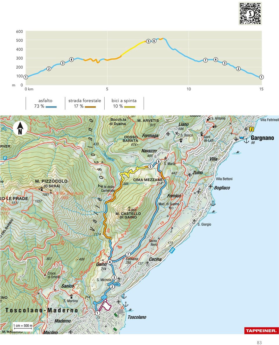 strada forestale 17 % 10