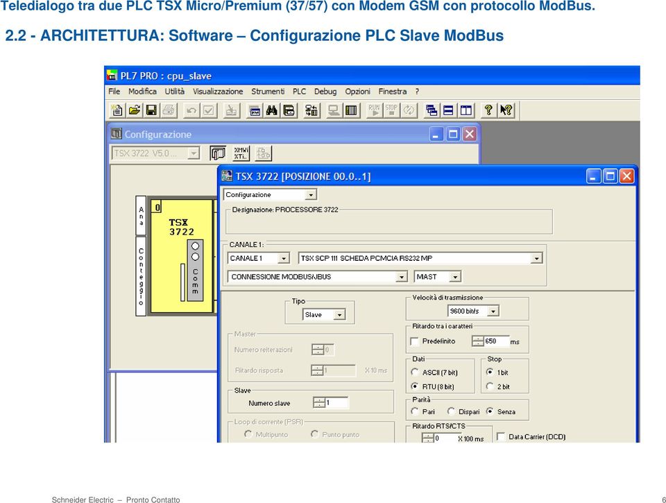 PLC Slave ModBus