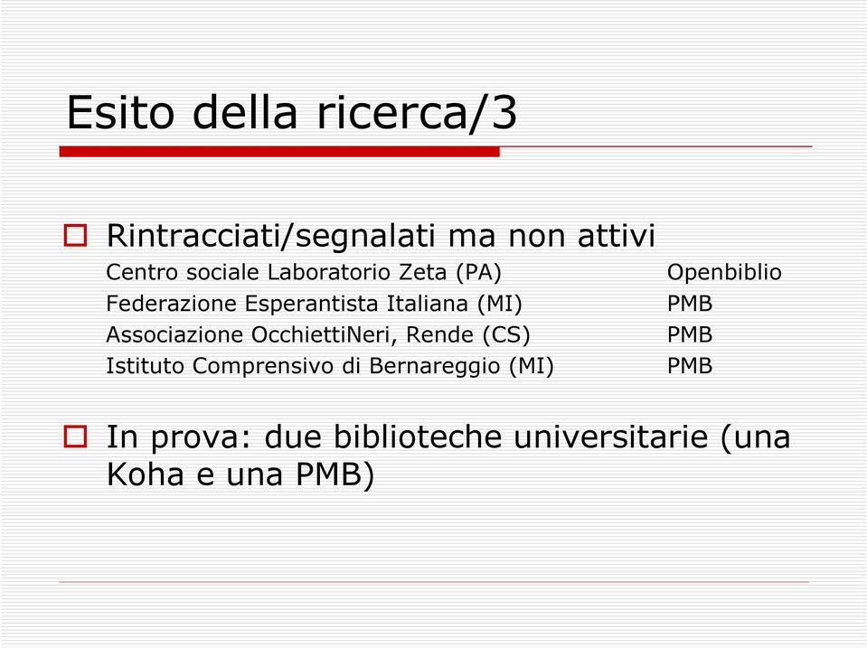 OcchiettiNeri, Rende (CS) Istituto Comprensivo di Bernareggio (MI)