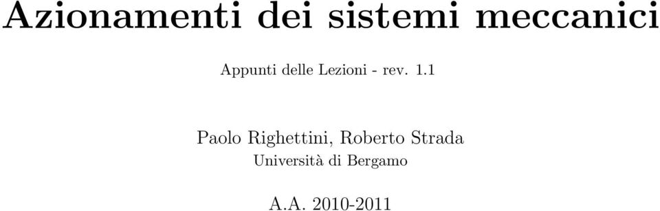 1 Paolo Righettini, Roberto