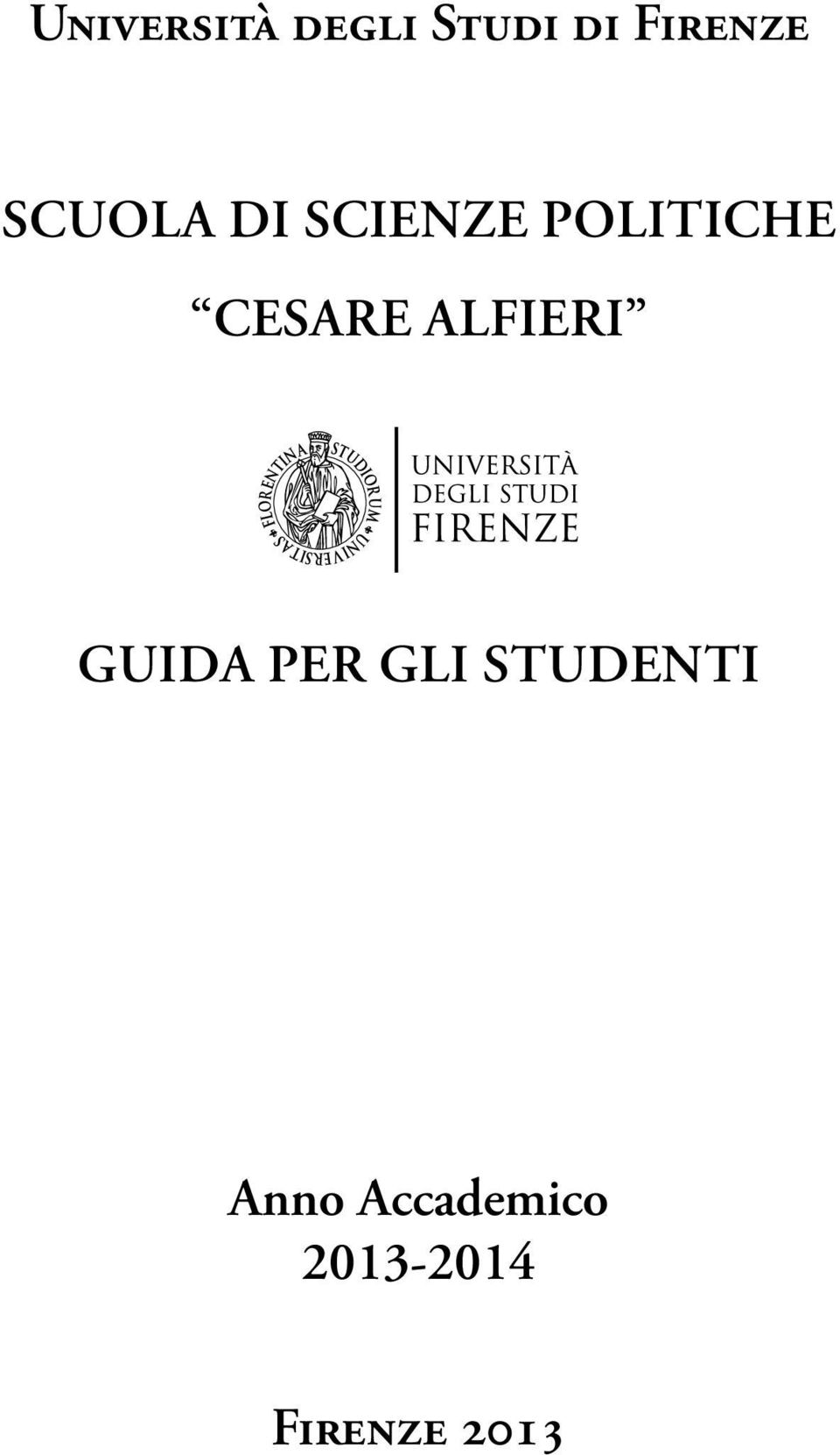 Alfieri Guida per gli studenti