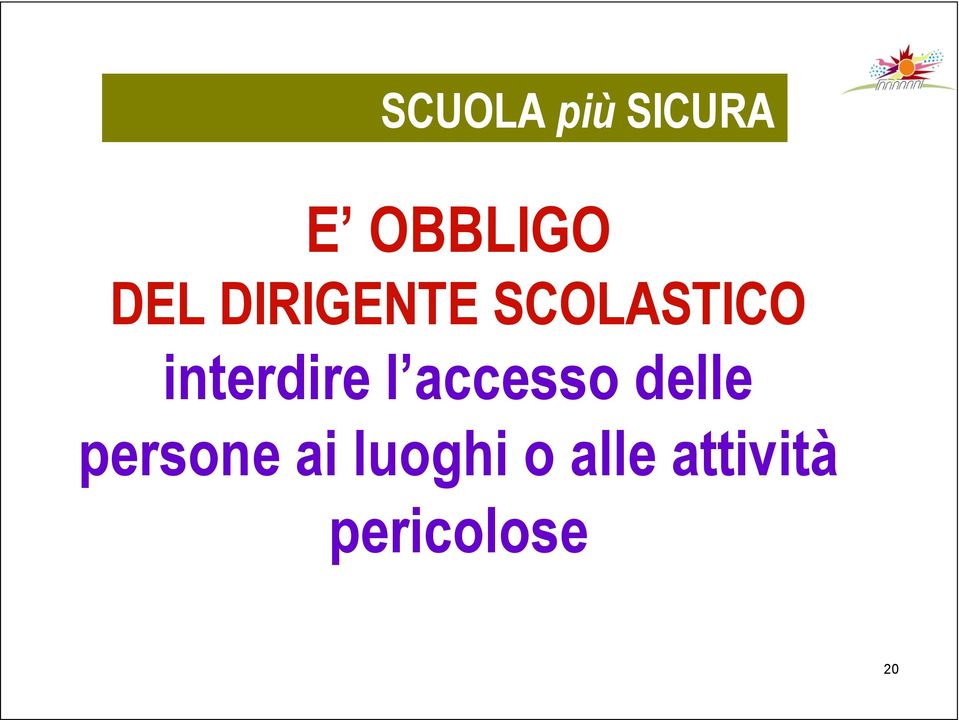 l accesso delle persone ai