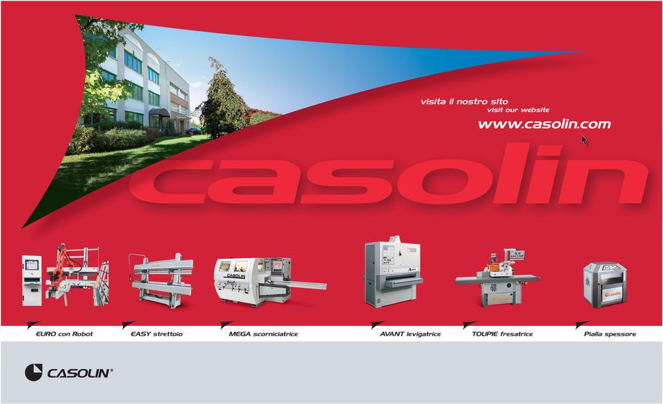 com casolin EURO con Robot EASY strettoio