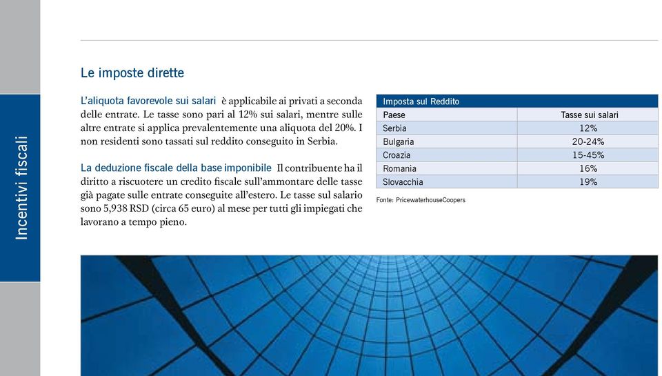 La deduzione fiscale della base imponibile Il contribuente ha il diritto a riscuotere un credito fiscale sull ammontare delle tasse già pagate sulle entrate conseguite all estero.