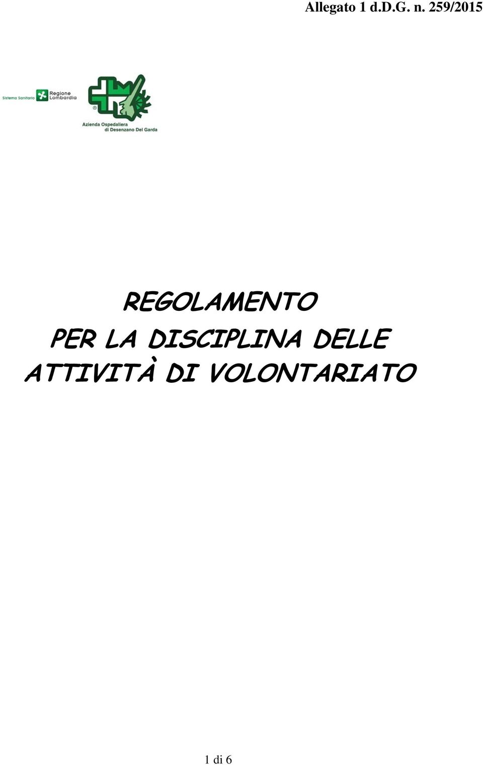 LA DISCIPLINA DELLE