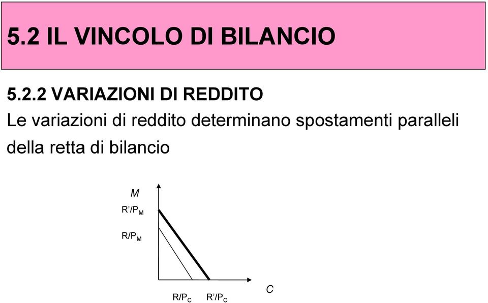 reddito determinano spostamenti