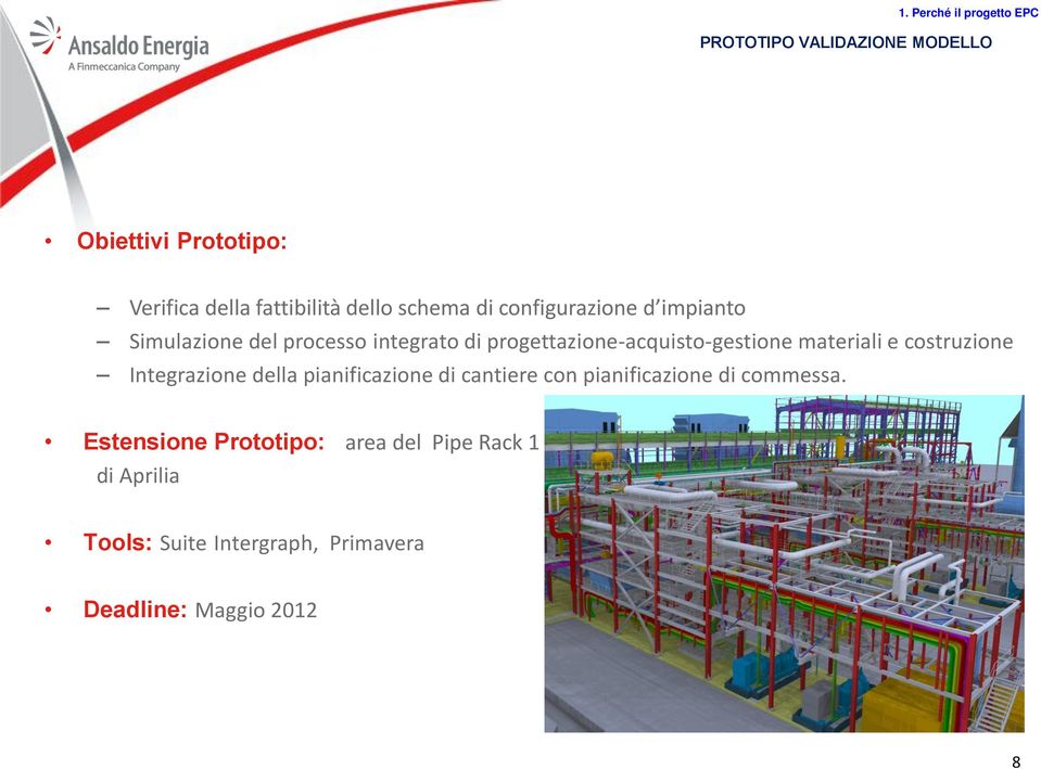 progettazione-acquisto-gestione materiali e costruzione Integrazione della pianificazione di cantiere con