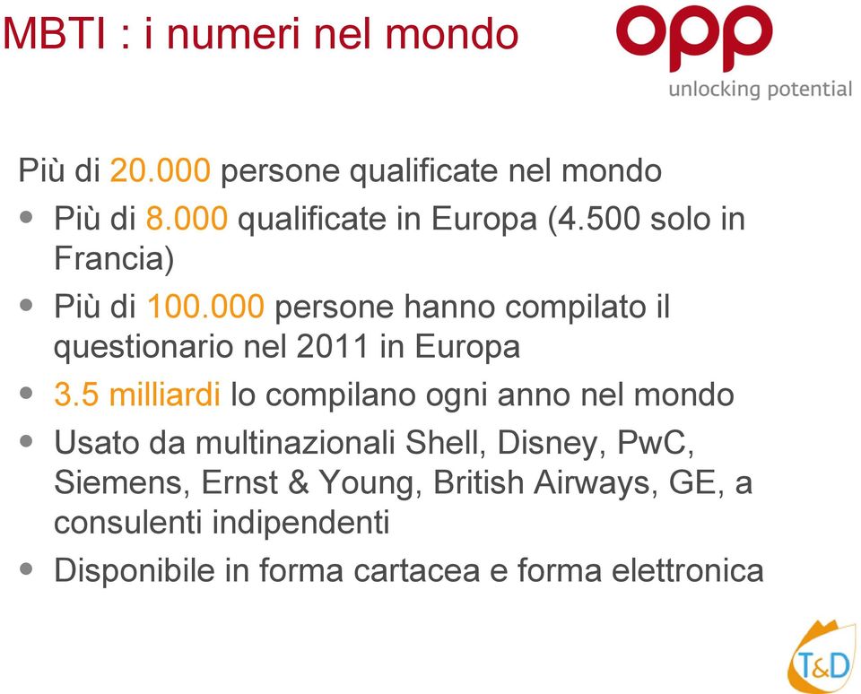 000 persone hanno compilato il questionario nel 2011 in Europa 3.