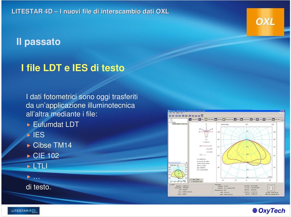 applicazione illuminotecnica all altra mediante