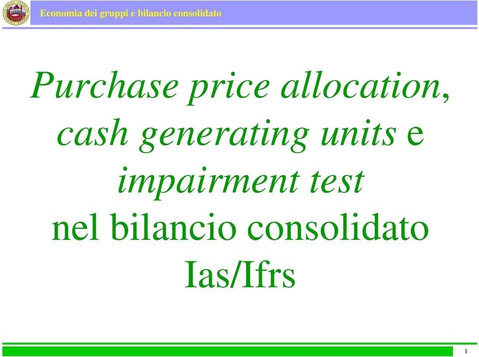 generating units e