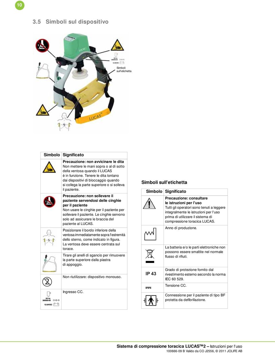 Tenere le dita lontano dai dispositivi di bloccaggio quando si collega la parte superiore o si solleva il paziente.