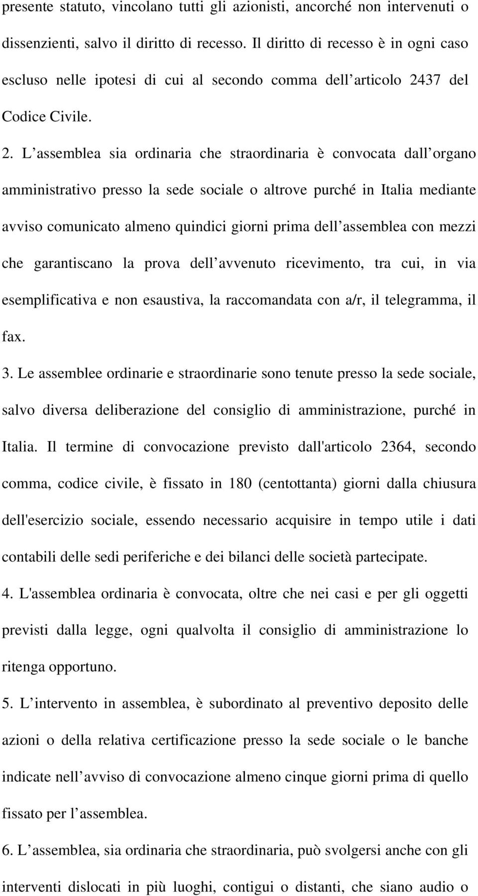 37 del Codice Civile. 2.