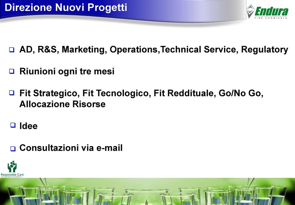 tre mesi Fit Strategico, Fit Tecnologico, Fit