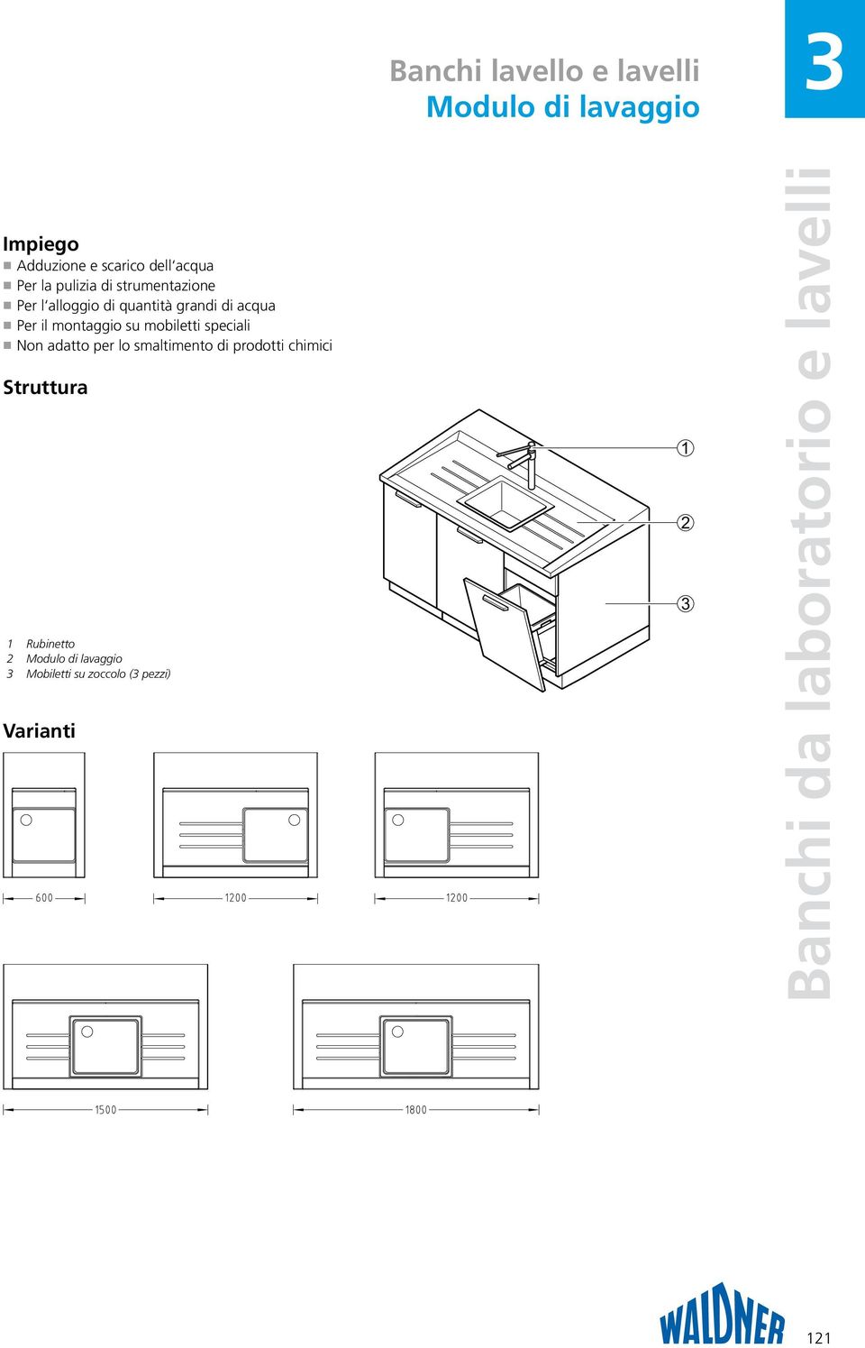 su mobiletti speciali Rubinetto Modulo di