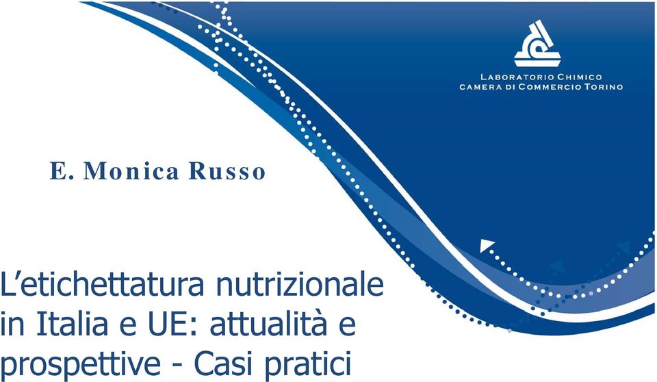 nutrizionale in Italia e