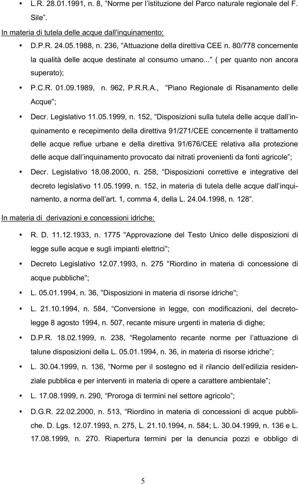 Legislativo 11.05.1999, n.