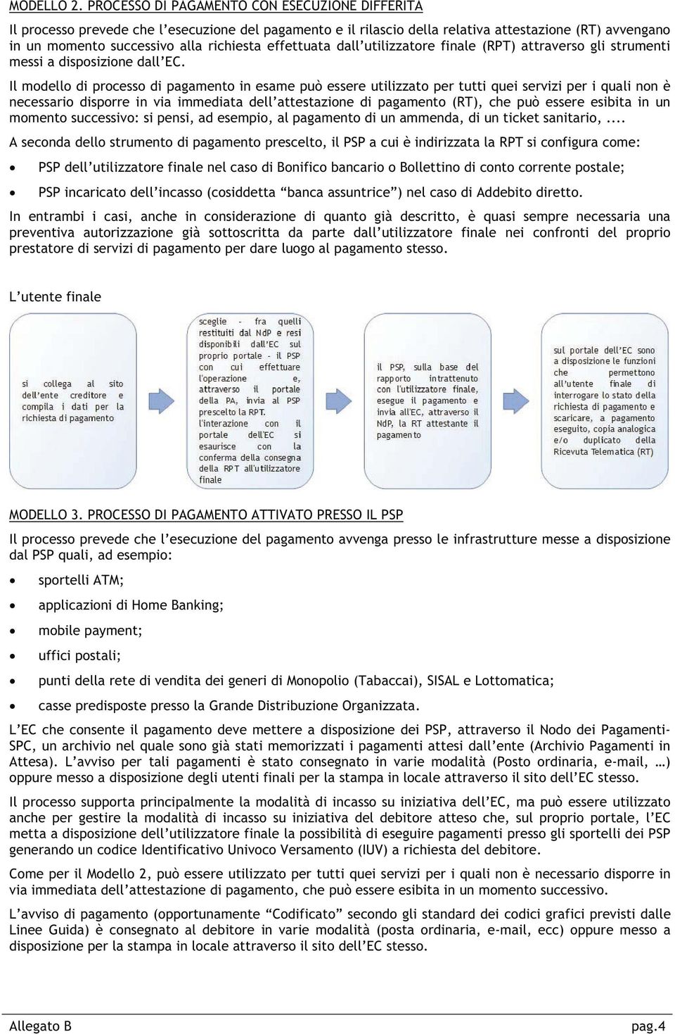 effettuata dall utilizzatore finale (RPT) attraverso gli strumenti messi a disposizione dall EC.