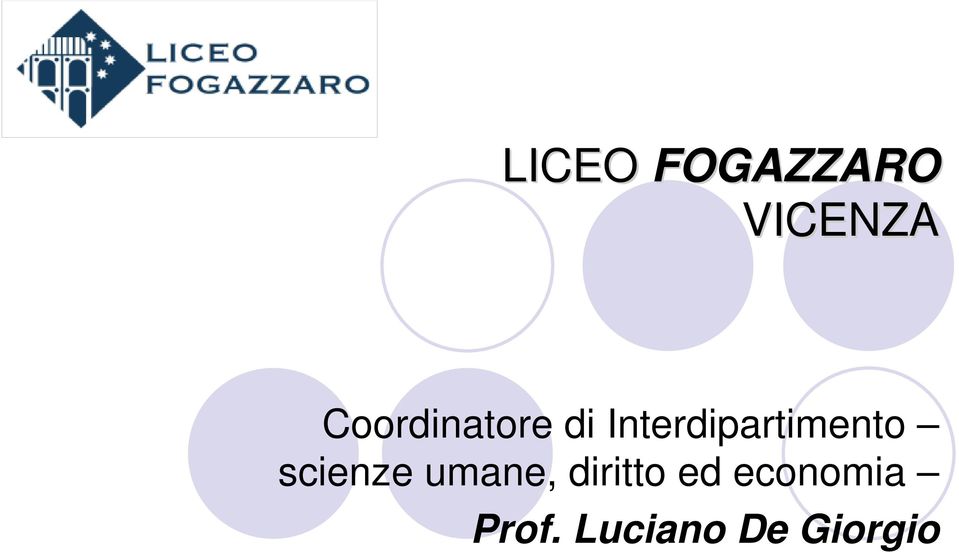 Interdipartimento scienze