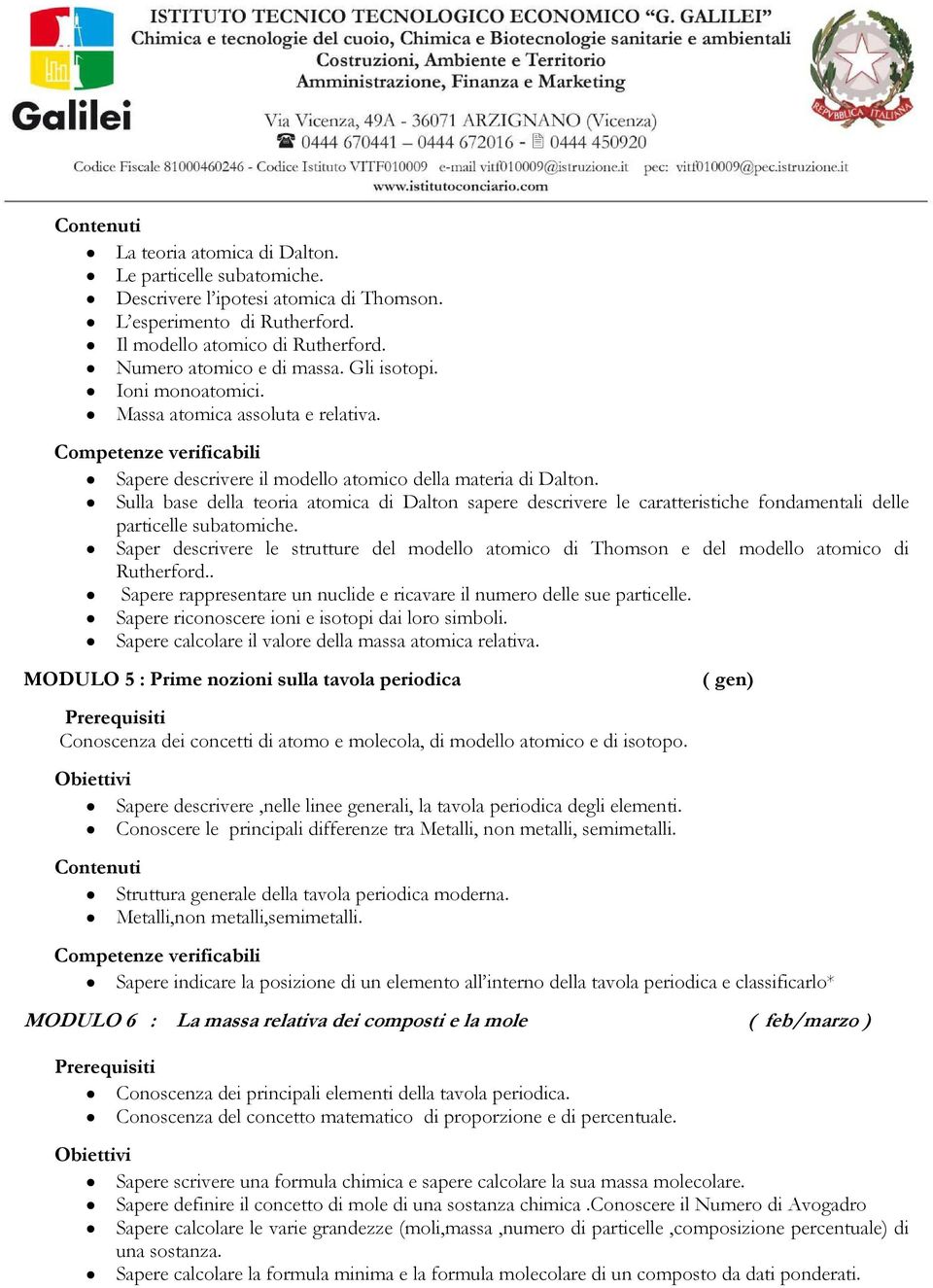 Sulla base della teoria atomica di Dalton sapere descrivere le caratteristiche fondamentali delle particelle subatomiche.