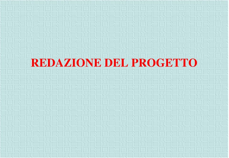 PROGETTO