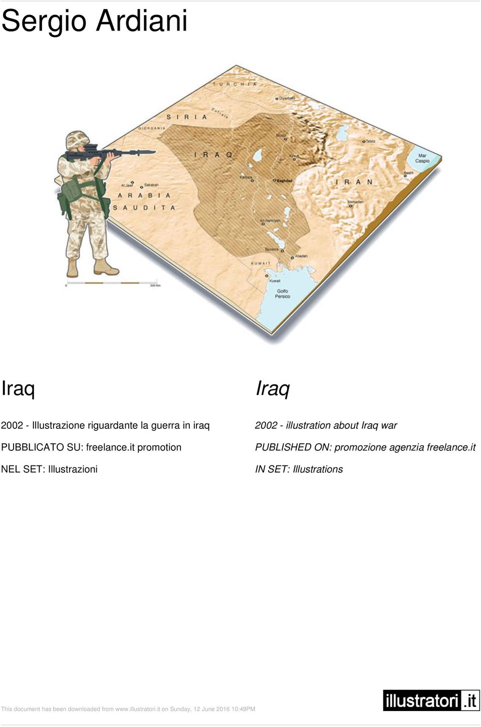 Iraq war PUBBLICATO SU: freelance.