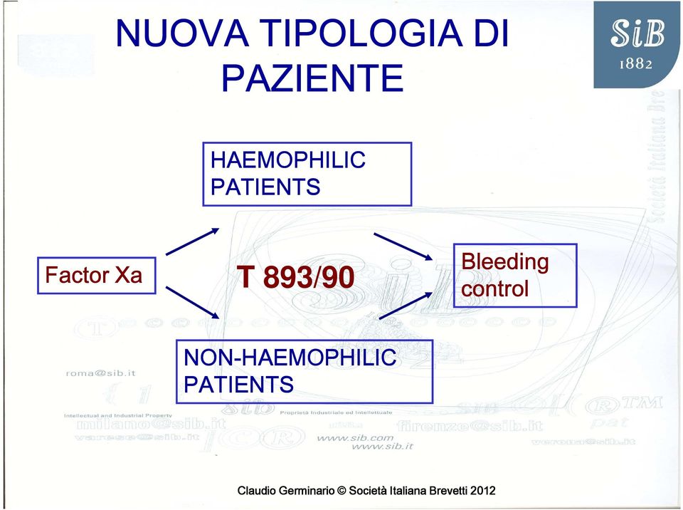 Xa T 893/90 Bleeding