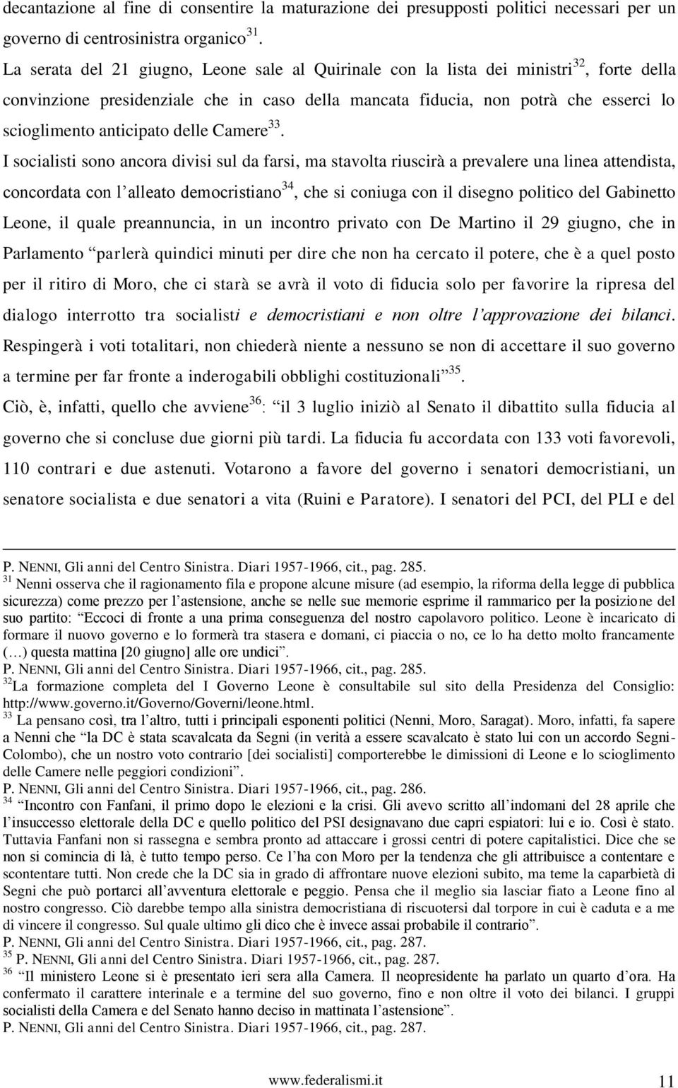 anticipato delle Camere 33.