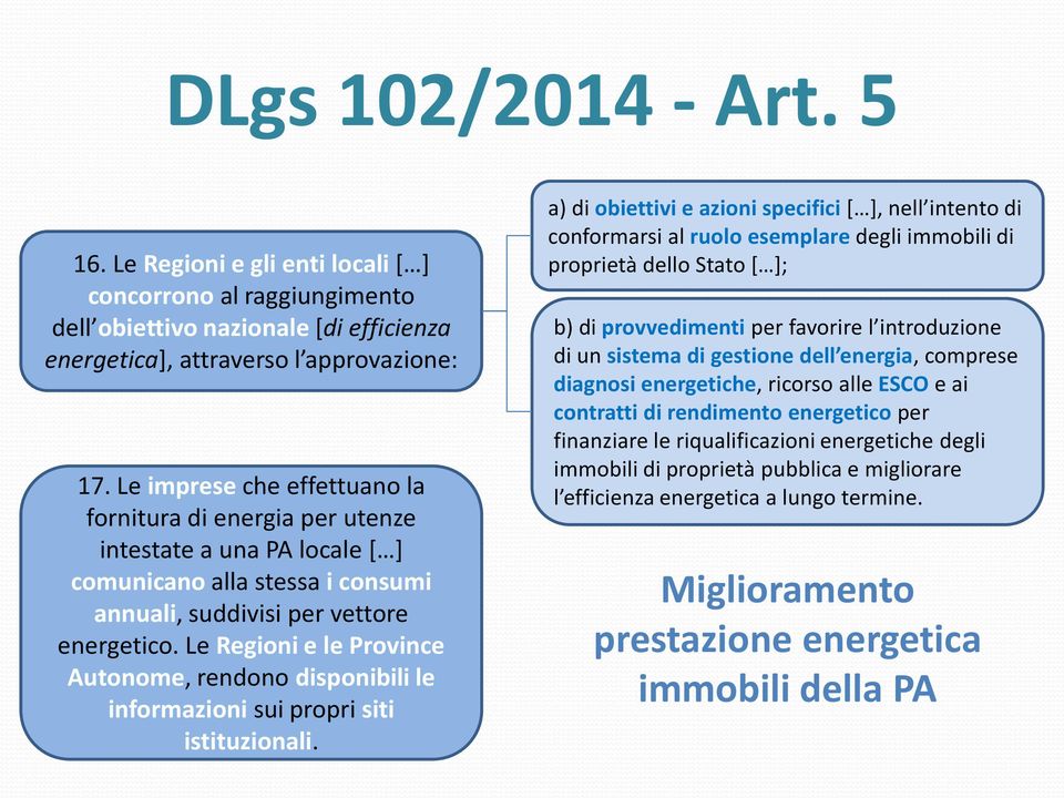 Le Regioni e le Province Autonome, rendono disponibili le informazioni sui propri siti istituzionali.