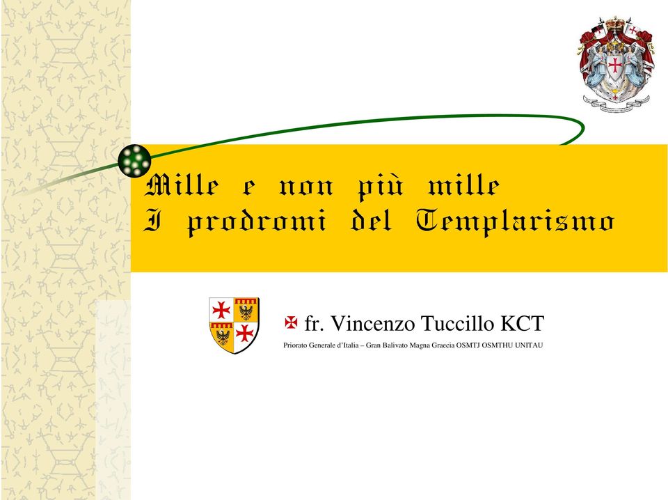 Vincenzo Tuccillo KCT Priorato