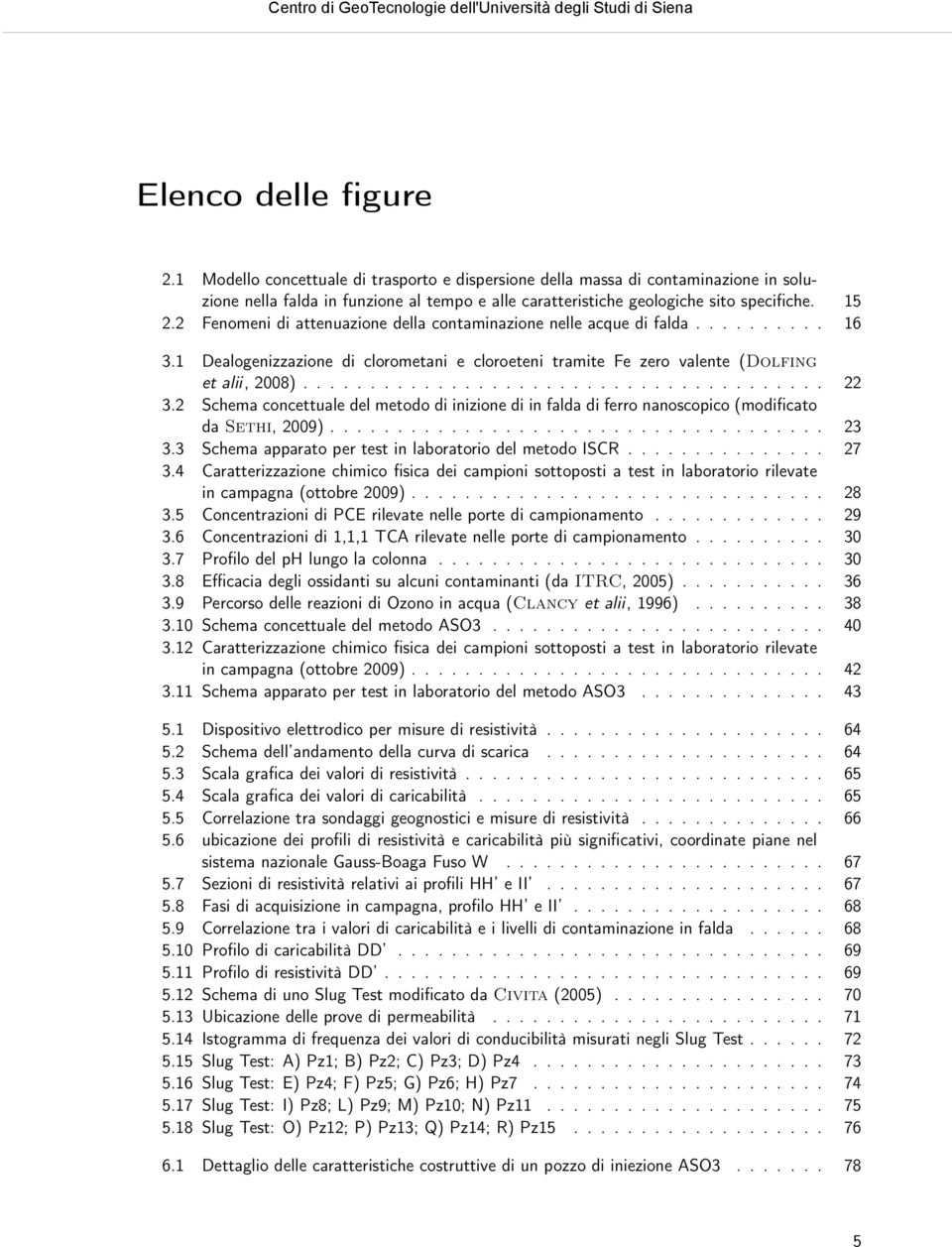 2 Schema concettuale del metodo di inizione di in falda di ferro nanoscopico (modificato da Sethi, 2009)..................................... 23 3.