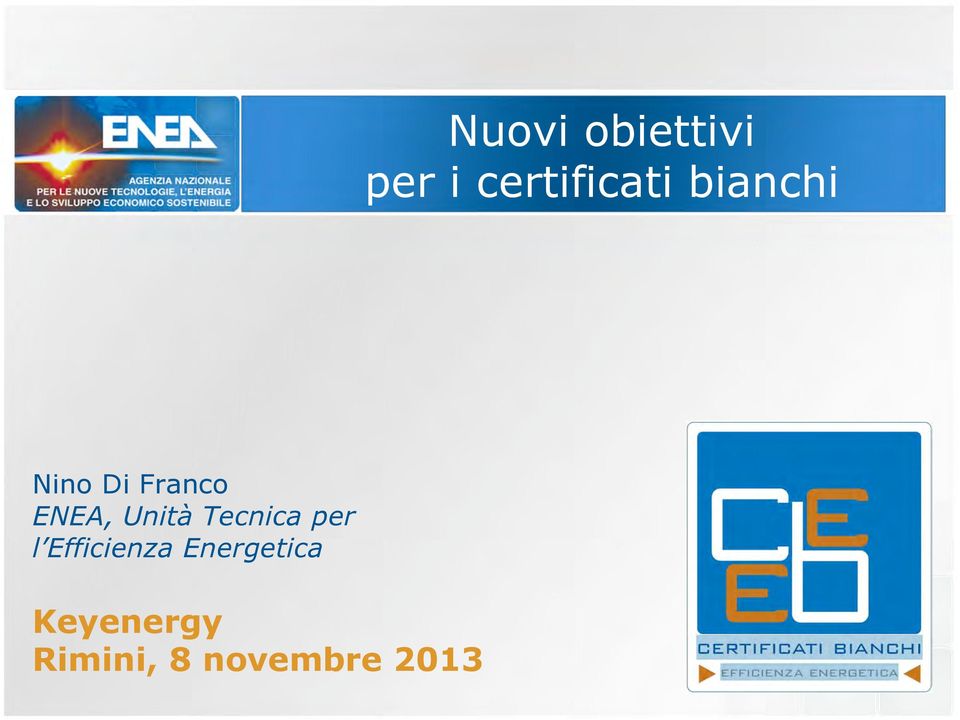 Tecnica per l Efficienza