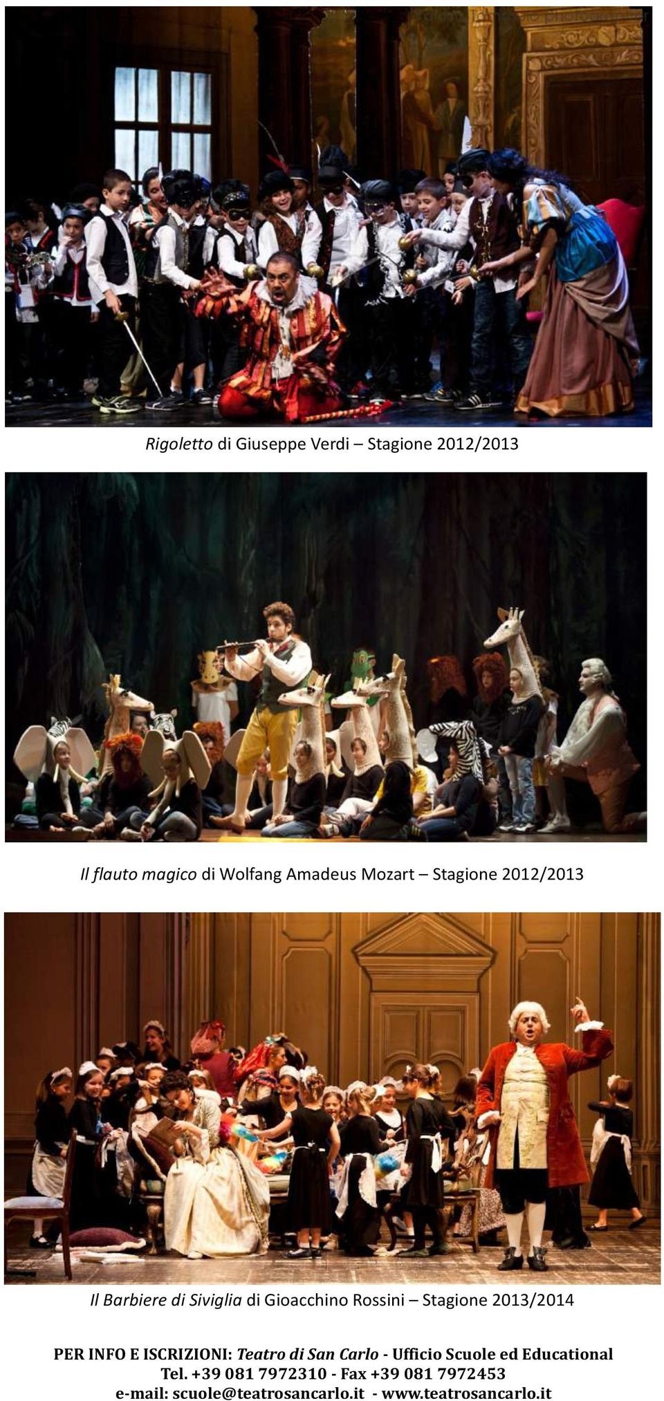 Amadeus Mozart Stagione 2012/2013 Il