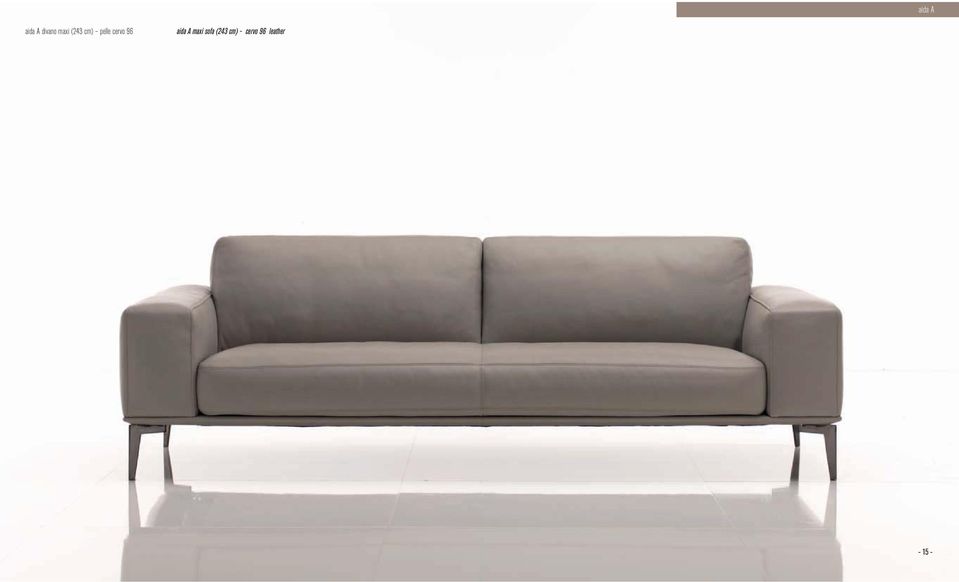 aida A maxi sofa (243 cm)