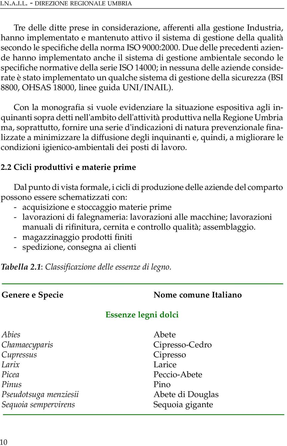 specifiche della norma ISO 9000:2000.