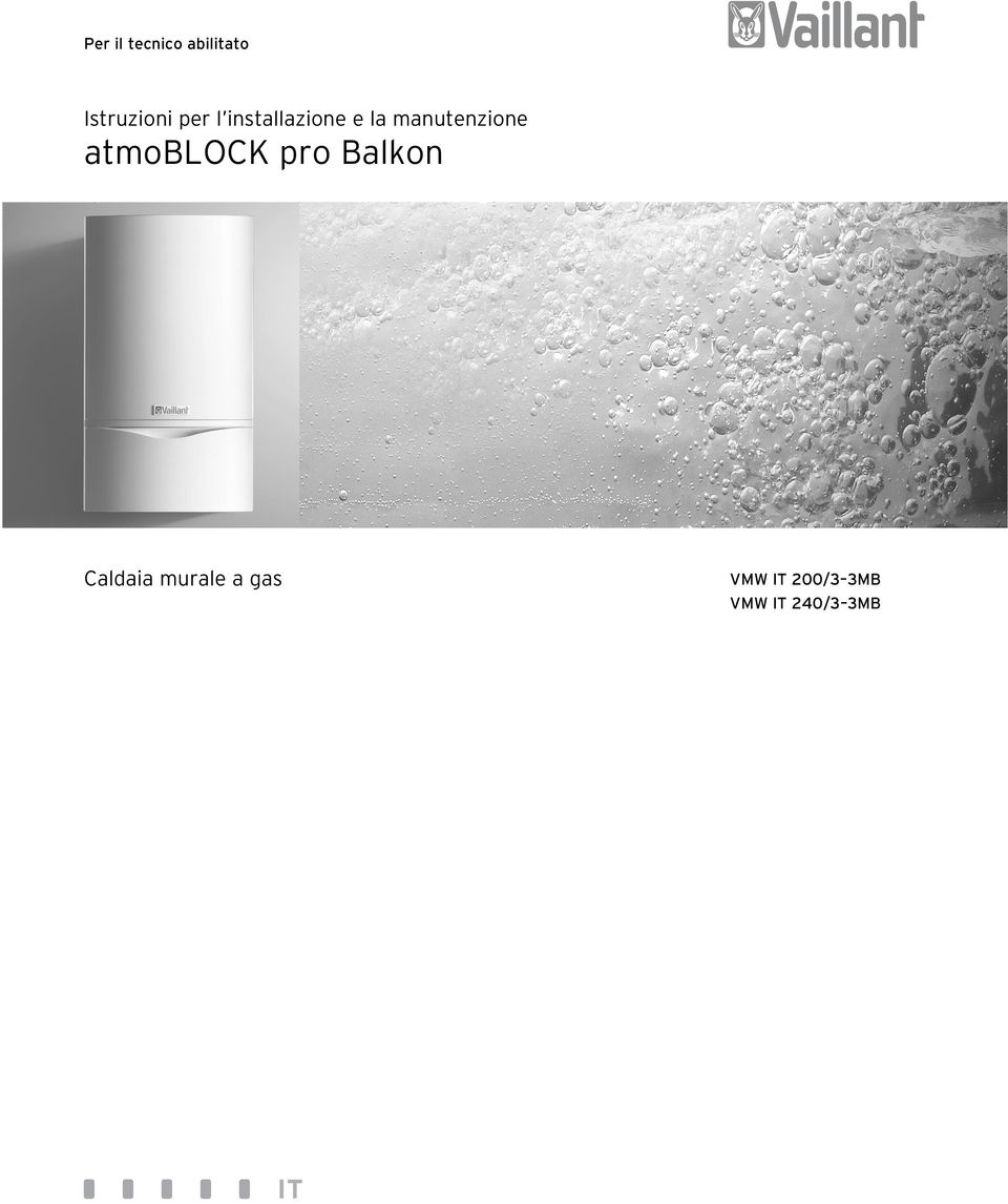 atmoblock pro Balkon Caldaia murale a
